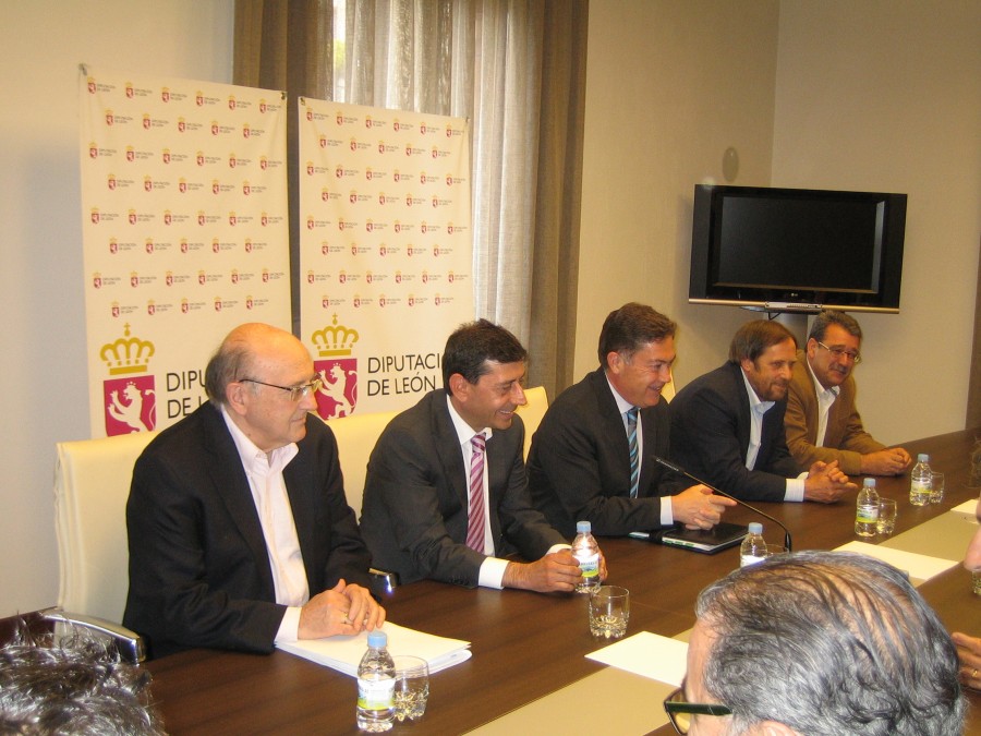 Encuentro del CEL con el Presidente de la Diputación de León