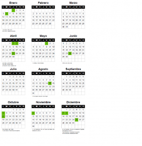 calendario laboral 2015