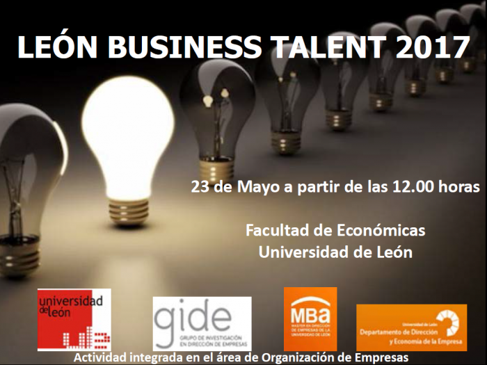 León Business Talent 2017 vuelve a la Facultad de Económicas de la ULE