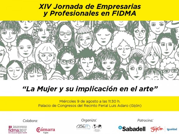 XIV Jornada de Empresarias y Profesionales en FIDMA: La mujer y su implicación en el arte